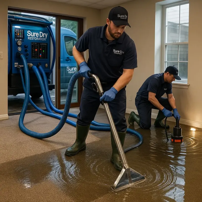 Water Extraction and Removal process in Garfield, TX